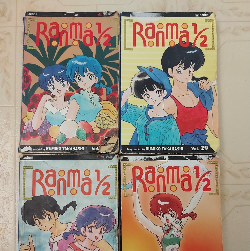 Ranma 1/2 manga lot